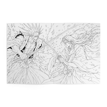 Bleach Anime Coloring Book – Shonen Action Character Art