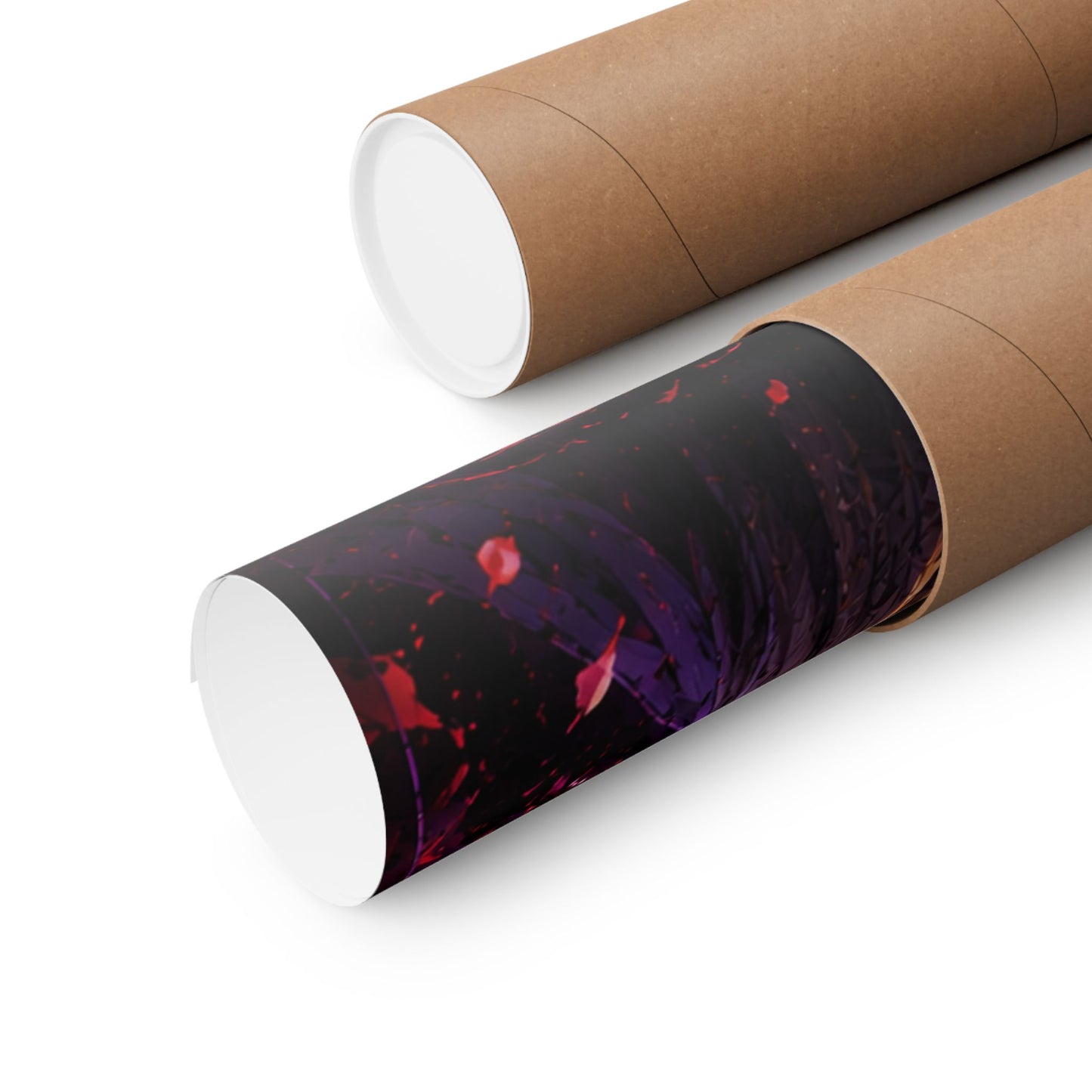 Anime Villain Poster — Matte Vertical Demon King Art Print