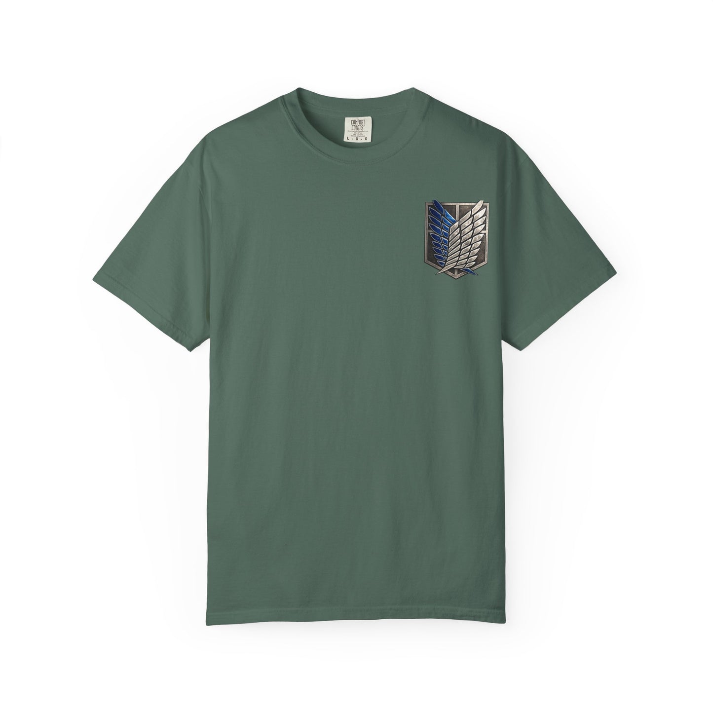 Scout Regiment T-Shirt — Wings of Freedom Military Emblem Tee