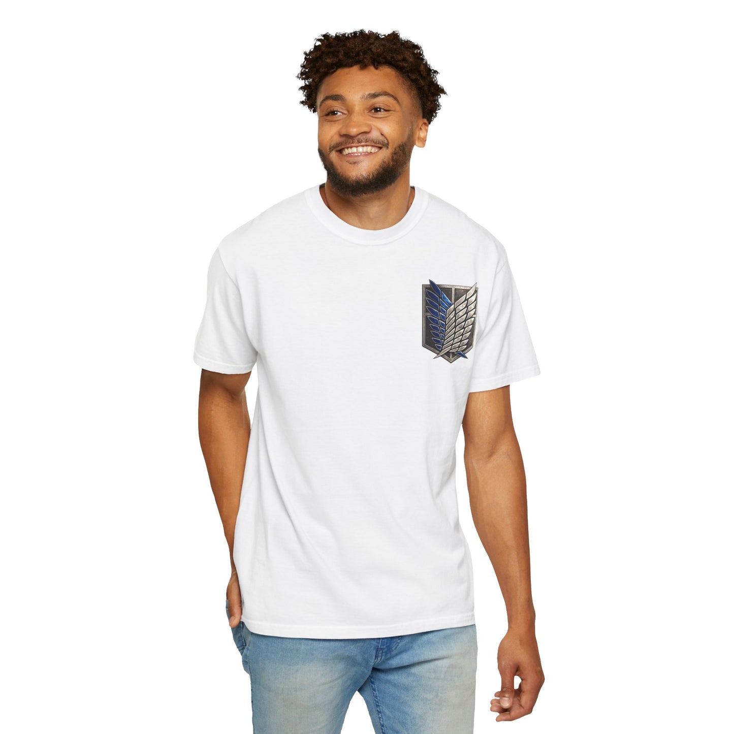 Attack on Titan Scout Regiment Tee — Eren vs Colossal Back Graphic T-Shirt