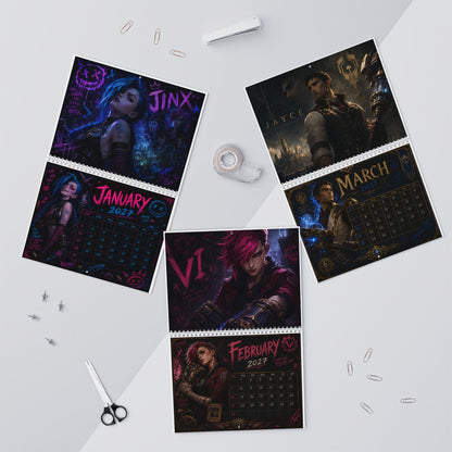 2027 Arcane Wall Calendar