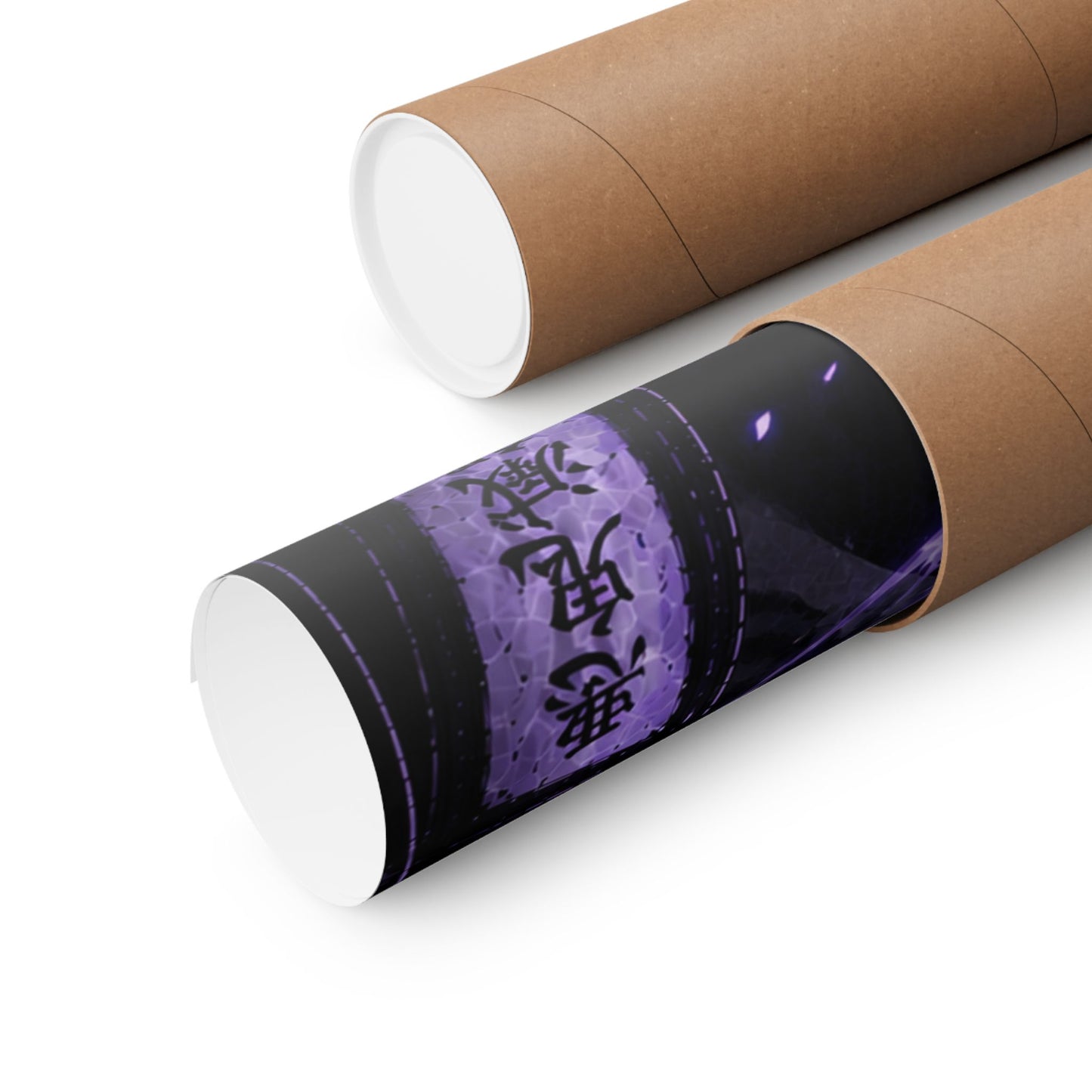 Matte Poster — Dark Anime Snake Spirit Design (Vertical)
