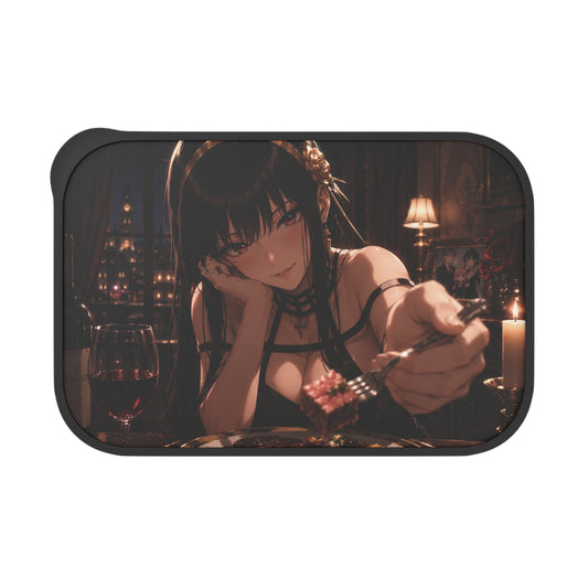 Yor Forger SpyxFamily Anime Date Night Bento Box with Romantic Girl Design