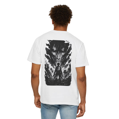Attack on Titan Scout Regiment Tee — Eren vs Colossal Back Graphic T-Shirt