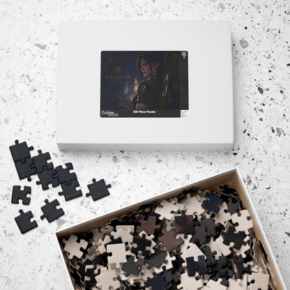 Caitlyn Arcane Steampunk Sniper Jigsaw Puzzle — 110/252/520-Piece Collectible