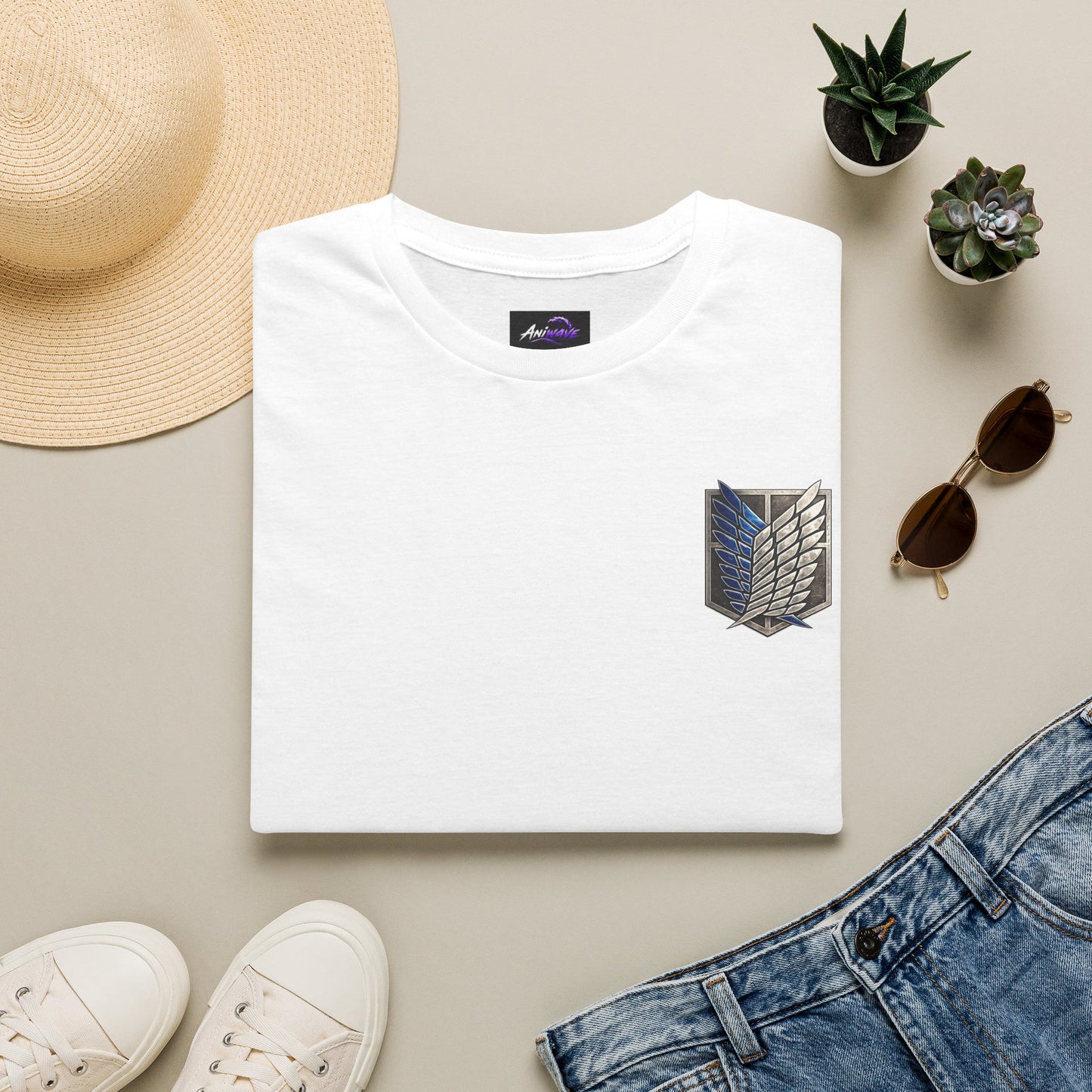 Attack on Titan Scout Regiment Pocket T-Shirt — Wings of Freedom Tee