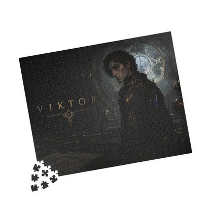 Viktor Arcane Dark Fantasy Puzzle — Gothic Portrait Jigsaw (110–520 pcs)