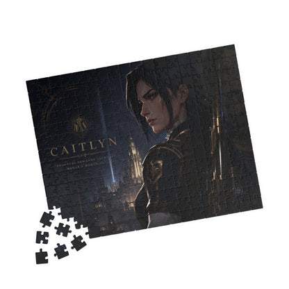 Caitlyn Arcane Steampunk Sniper Jigsaw Puzzle — 110/252/520-Piece Collectible