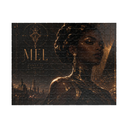 Mel Arcane Mystic Noir Portrait Puzzle — Dark Fantasy 110/252/520/1014-Piece Jigsaw