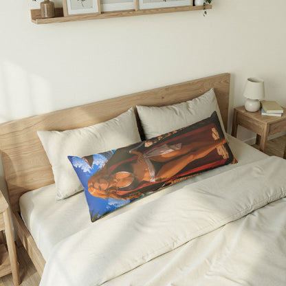 Matsumoto Bleach Body Pillow — Pin-Up Angel Woman Art Decorative Bolster for Bedroom & Gift