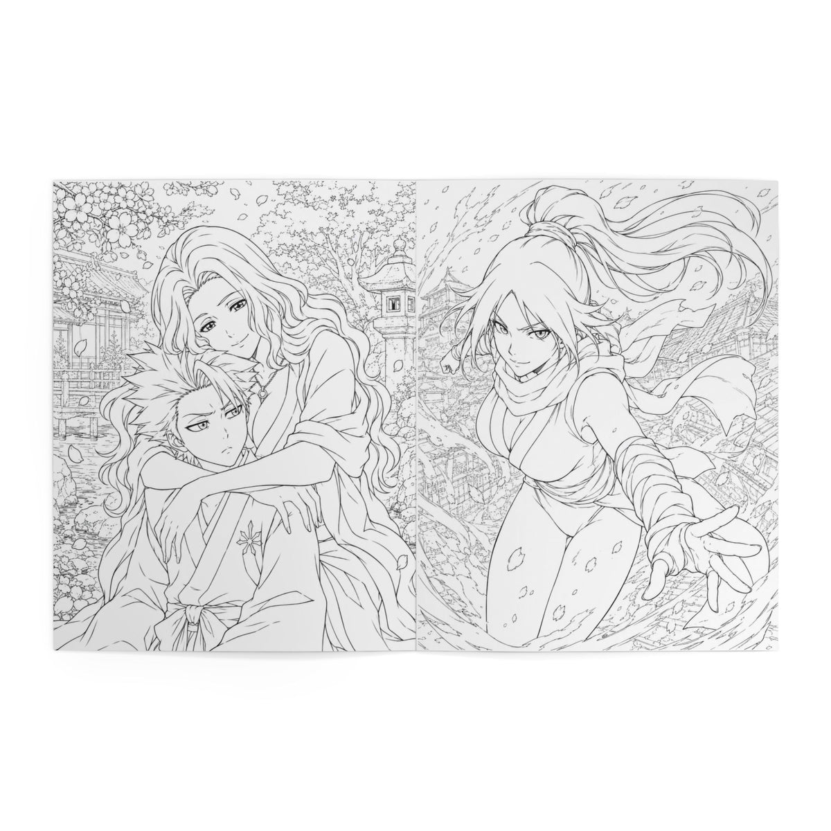 Bleach Anime Coloring Book – Shonen Action Character Art