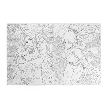 Bleach Anime Coloring Book – Shonen Action Character Art