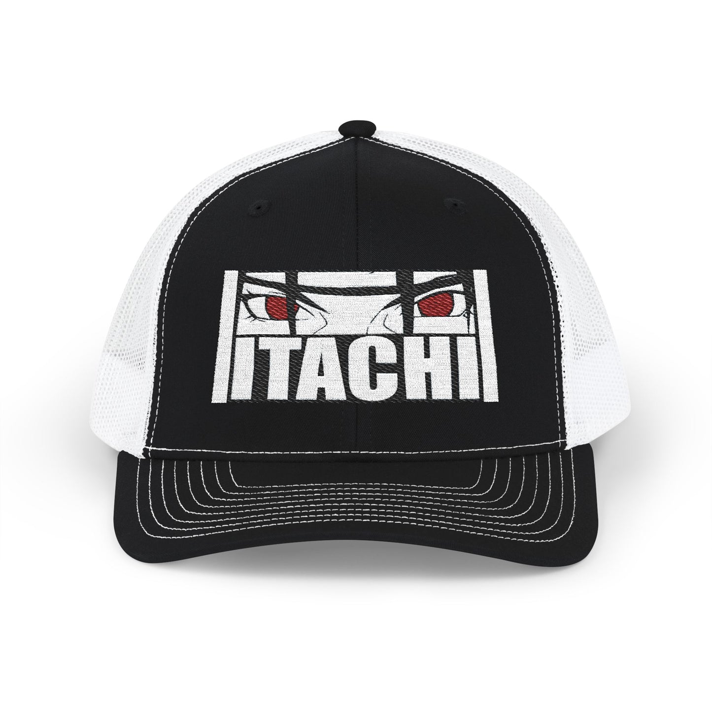 Trucker Cap — Itachi Red Eyes Graphic Snapback