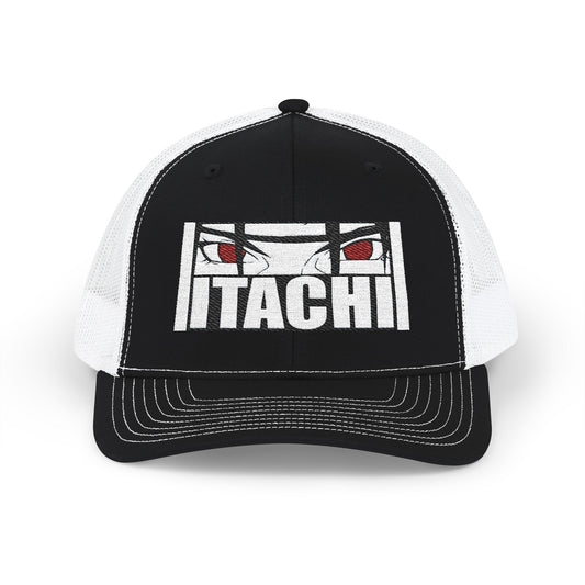 Trucker Cap — Itachi Red Eyes Graphic Snapback