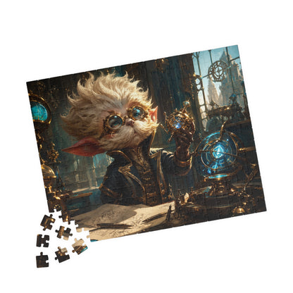 Heimerdinger Arcane Steampunk Gnome Inventor Jigsaw Puzzle – Fantasy 110/252/520-Piece
