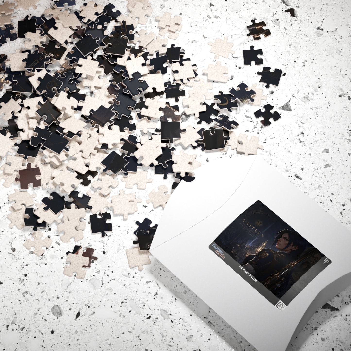 Caitlyn Arcane Steampunk Sniper Jigsaw Puzzle — 110/252/520-Piece Collectible
