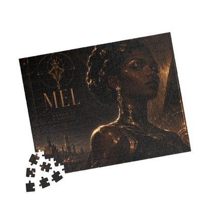 Mel Arcane Mystic Noir Portrait Puzzle — Dark Fantasy 110/252/520/1014-Piece Jigsaw