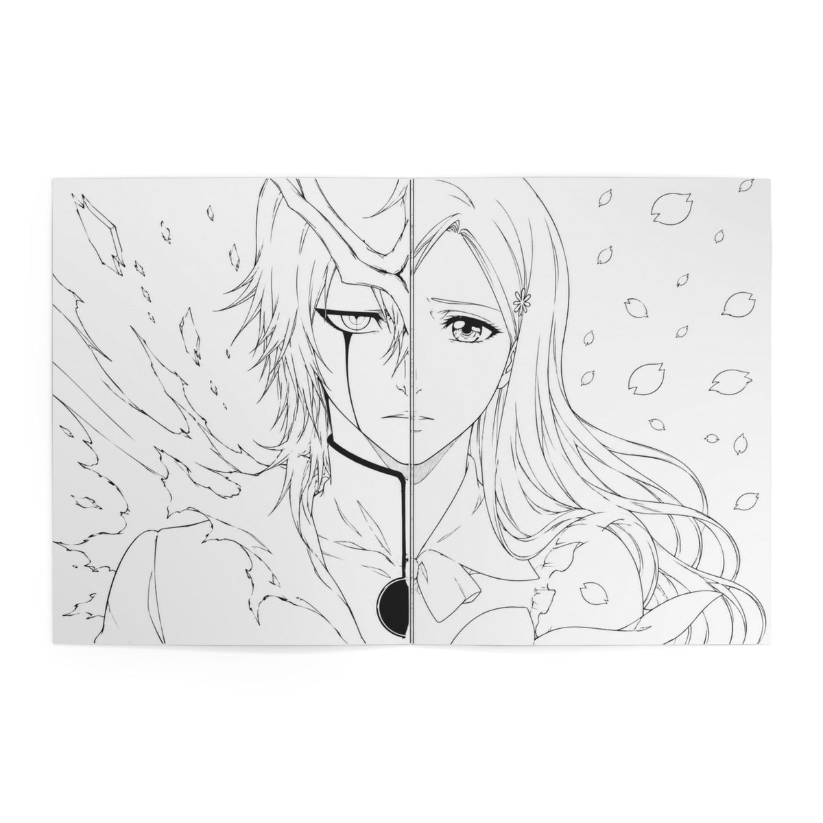 Bleach Anime Coloring Book – Shonen Action Character Art