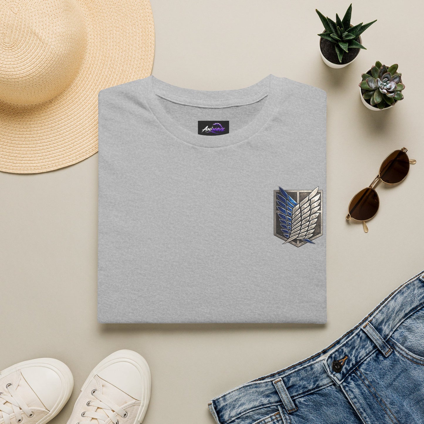 Attack on Titan Scout Regiment Pocket T-Shirt — Wings of Freedom Tee
