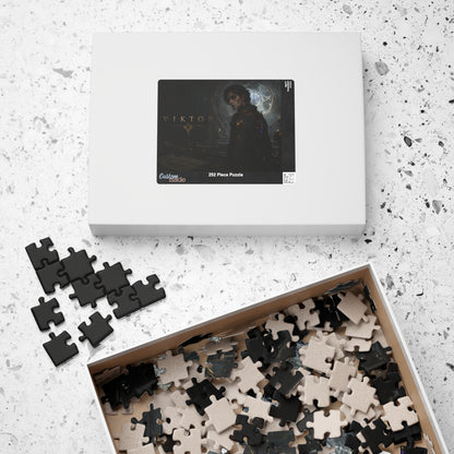 Viktor Arcane Dark Fantasy Puzzle — Gothic Portrait Jigsaw (110–520 pcs)