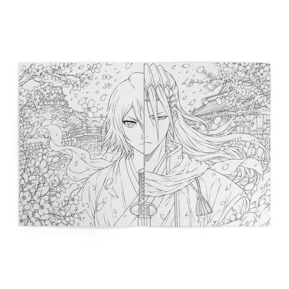 Bleach Anime Coloring Book – Shonen Action Character Art