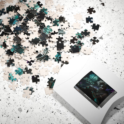 Ekko Arcane Neon Night Jigsaw Puzzle — League-Inspired 110–520 Piece