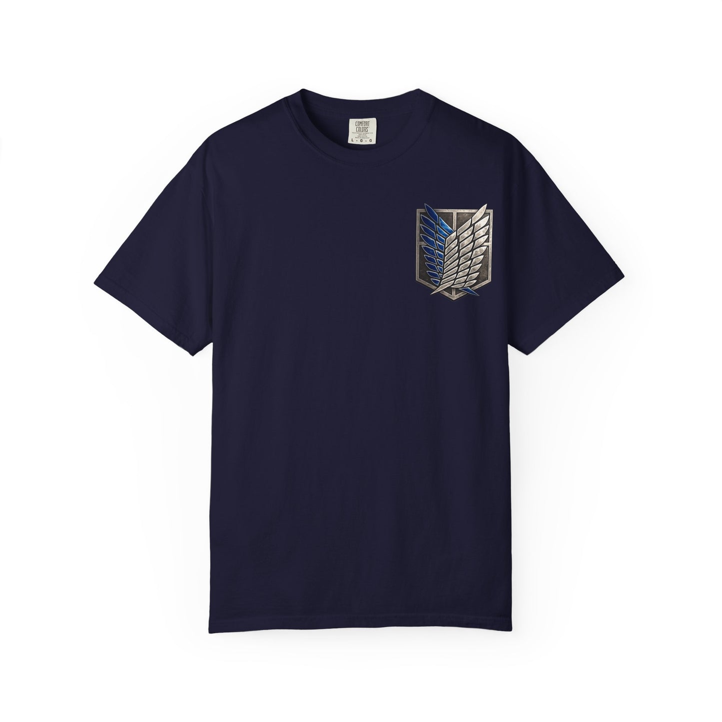 Attack on Titan Scout Regiment Tee — Eren vs Colossal Back Graphic T-Shirt