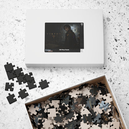Viktor Arcane Dark Fantasy Puzzle — Gothic Portrait Jigsaw (110–520 pcs)