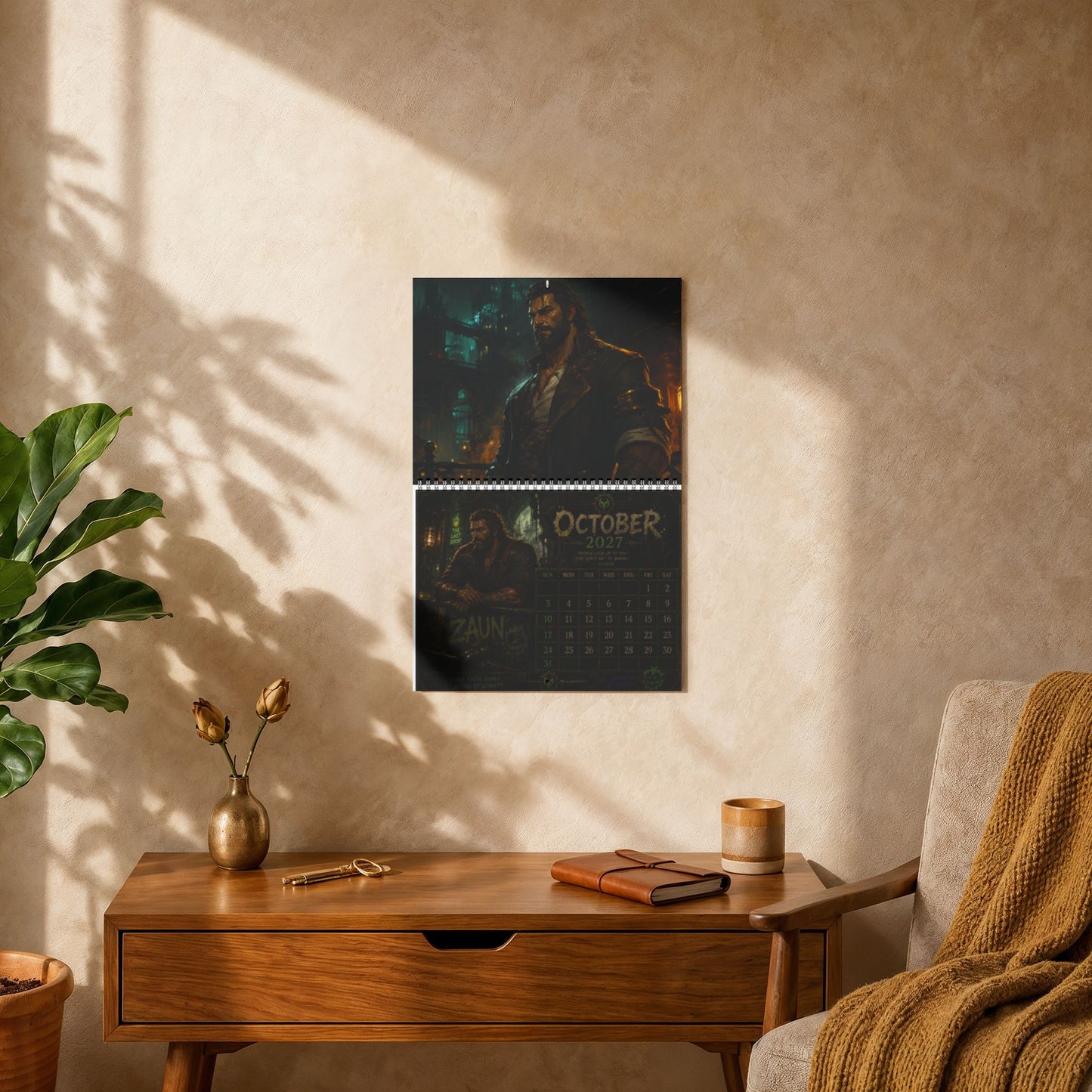 2027 Arcane Wall Calendar