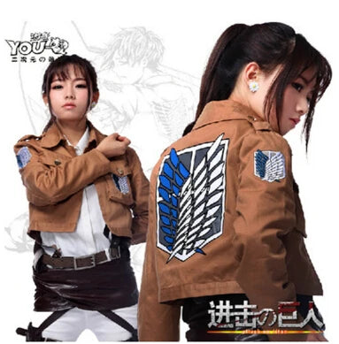 Attack on Titan Scout Regiment Cosplay Jacket – Shingeki no Kyojin Legion Coat | Eren & Levi Inspired