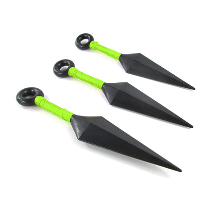 Naruto Ninja Kunai 3-Piece Cosplay Prop Set – Anime Costume Accessories
