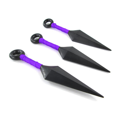 Naruto Ninja Kunai 3-Piece Cosplay Prop Set – Anime Costume Accessories