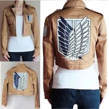 Attack on Titan Scout Regiment Cosplay Jacket – Shingeki no Kyojin Legion Coat | Eren & Levi Inspired