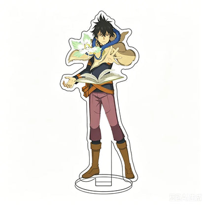 Black Clover Acrylic Stand Figure – 16CM Anime Display Stand | Asta, Yuno, Noelle & Yami
