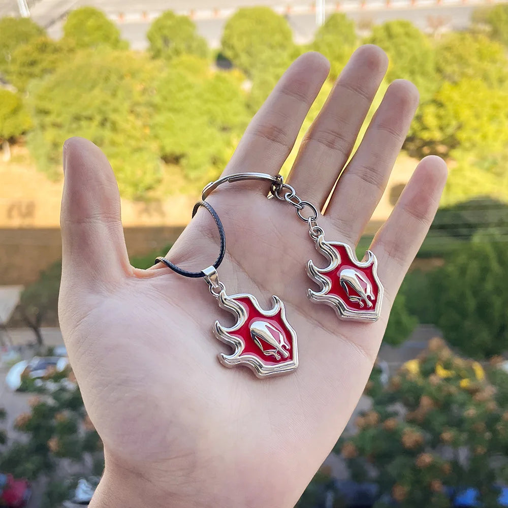 BLEACH: Thousand-Year Blood War Ichigo Zangetsu Keychain – Anime Sword Pendant Keyring
