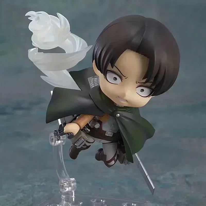 Anime Attack on Titan Mikasa Ackerman 203 Eren Jaeger 207 Rivaille 213 Dolls PVC Action Figure Collective Toy