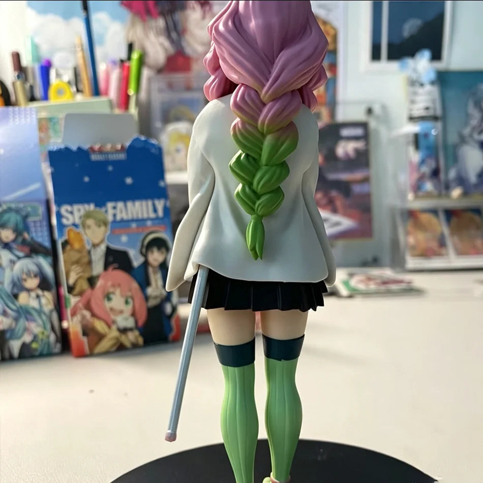 Demon Slayer Tanjiro Kamado & Mitsuri Kanroji Anime Figures – Kizuna Series Collectible Desk Display