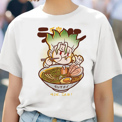 Dr. Stone Anime T-Shirt – Unisex Harajuku Y2K Graphic Streetwear Tee
