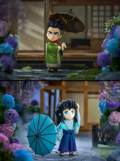 Demon Slayer Shinobu Kocho & Mitsuri Kanroji 15cm Anime Figures – Plum Rain Series Collectible Statues
