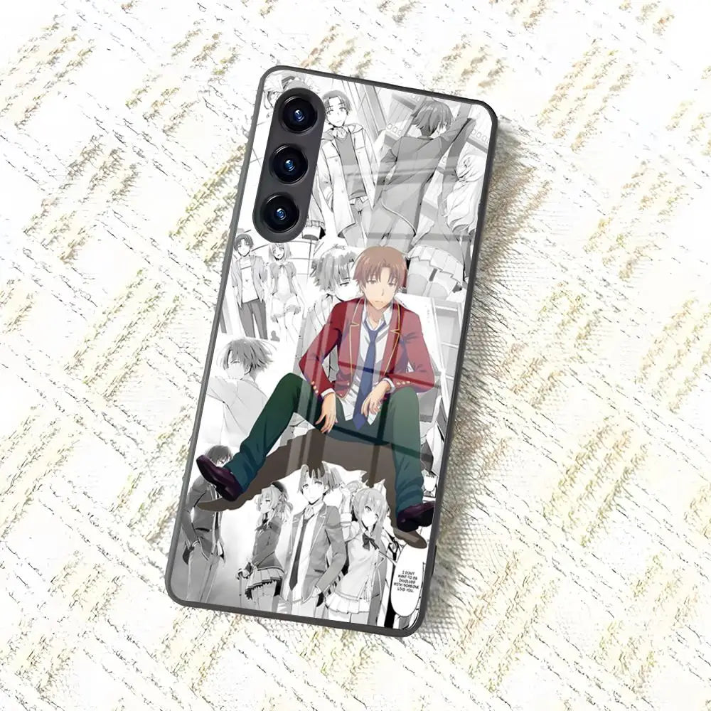 Classroom of the Elite Kiyotaka Ayanokōji Phone Case – Samsung Galaxy Anime Cover