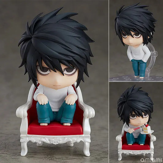 Death Note Light Yagami & L 10cm Anime Figures – PVC Collectible Models