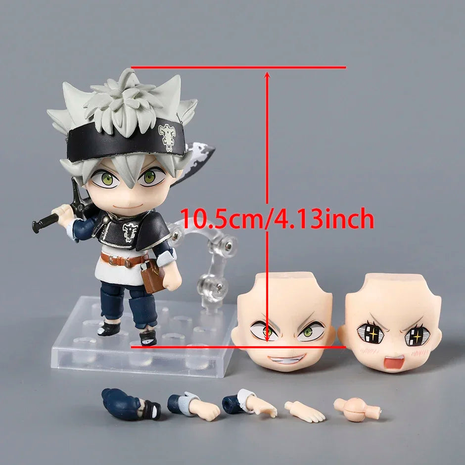 Black Clover Asta Q Version Action Figure – Chibi Collectible Anime Figurine