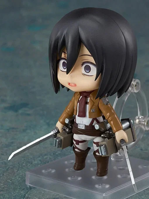 Anime Attack on Titan Mikasa Ackerman 203 Eren Jaeger 207 Rivaille 213 Dolls PVC Action Figure Collective Toy