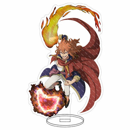 Black Clover Acrylic Stand Figure – 16CM Anime Display Stand | Asta, Yuno, Noelle & Yami
