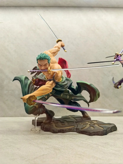 New 20cm One Piece Anime Figure GK Roronoa Zoro PVC Action Figure Collection Model Doll Toy Gift Decoration