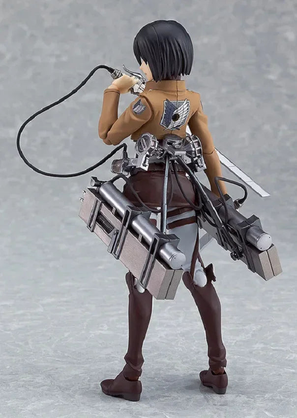 Anime Attack on Titan Mikasa Ackerman 203 Eren Jaeger 207 Rivaille 213 Dolls PVC Action Figure Collective Toy