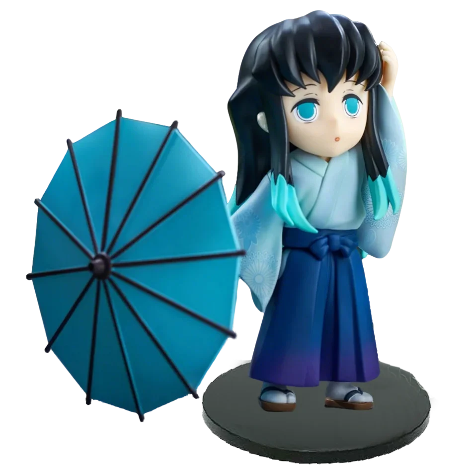 Demon Slayer Shinobu Kocho & Mitsuri Kanroji 15cm Anime Figures – Plum Rain Series Collectible Statues