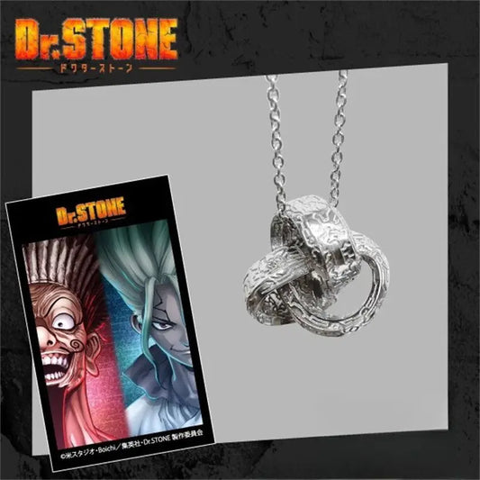 Dr. Stone Anime Necklace – Fashion Character Pendant Cosplay Accessory & Gift