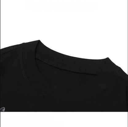 One Piece Summer Men's T-shirt Anime Edward Newgate Autumn Boys Children's Short-sleeved Punk Casual Trendy Parent-child Outfit