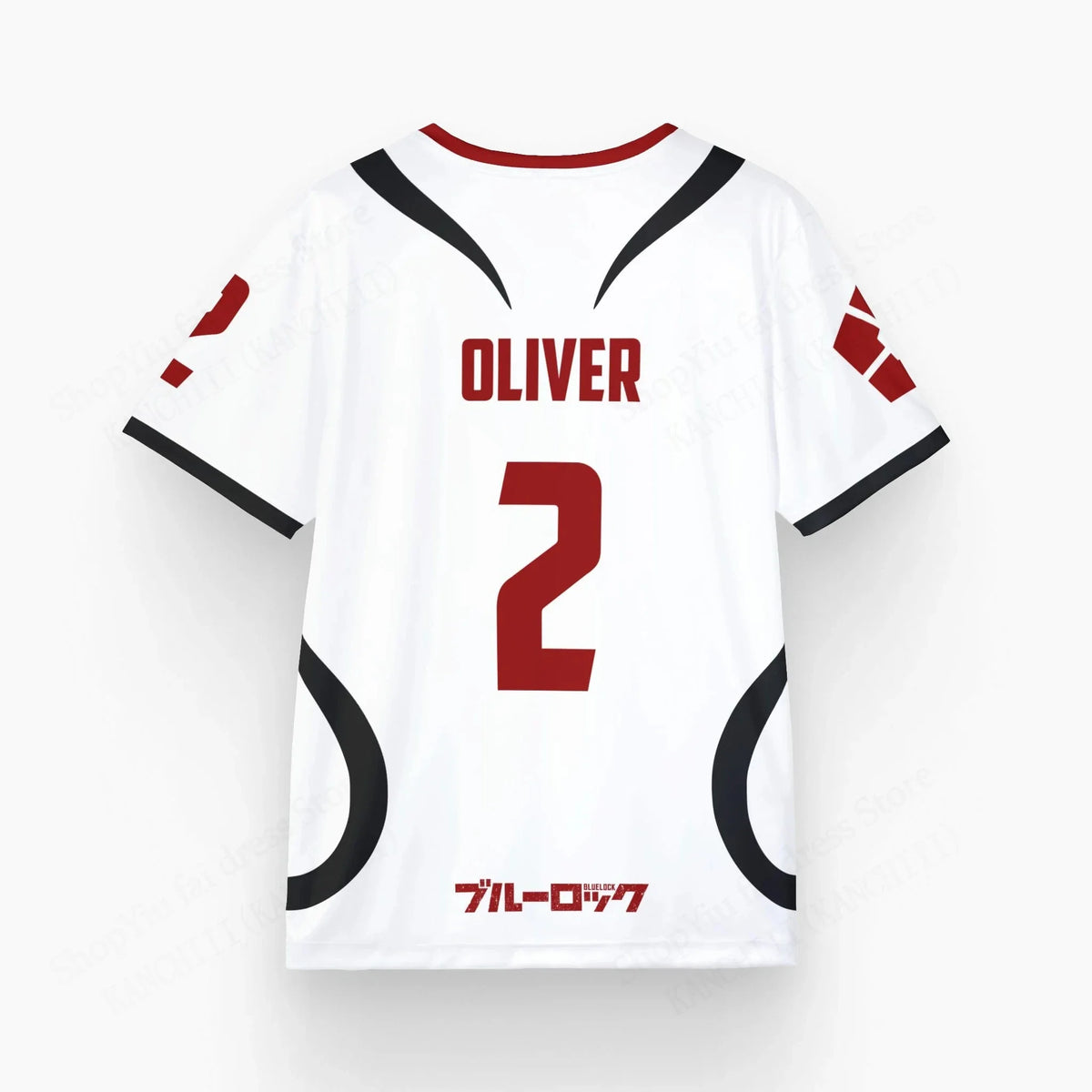Blue Lock Sae Itoshi Anime Football Jersey – 3D Print Oversized Unisex T-Shirt